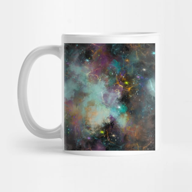 Beautiful Universe Repeating Pattern by missdebi27